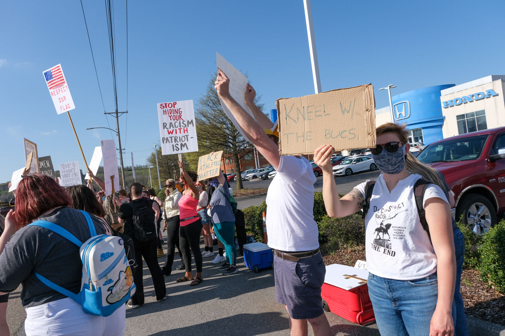 Johnson City Honda Protest